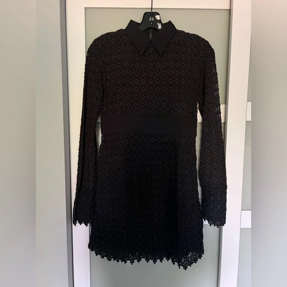 black tulle dress womens WEDTREND Women Off The Shoulder Little Black Dress With Ruffles Tulle A  Line Cocktail Dress